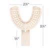 7158252 | ECOsply™ Biodegradable Disposable Impression Trays Medium Lower 10/Pack | ECOsply™ Biodegradable Disposable Impression Trays deliver excellent value with anatomically designed trays featuring a reliable rim lock for secure material retention.