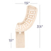 7158256 | ECOsply™ Biodegradable Disposable Impression Trays UL/LR Quadrant 10/Pack | These trays offer smooth edges for patient comfort, excellent retention for impression materials, and an offset handle angle for improved placement. Each tray is clearly marked for quick identification.