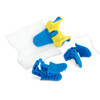 7001761 | Disposable blue plastic construction. Kit includes 25 disposable guards and one autoclavable E-Prop.