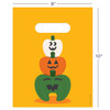 8 x 10 Pumpkin Stack Bags | Brighten the season with our colorful patient bags