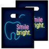 8 x 10 Neon Smile Bright Bags | 100 per pack.