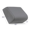 Memory foam cushions work to comfort and stabilize patients, improve working position