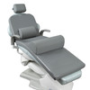 Memory foam cushions work to comfort and stabilize patients, improve working position.