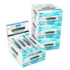 Four display boxes with 25 sachets each.