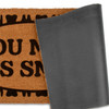 7531812 | Natural coir fibers that help trap dirt at the door.
