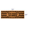 Coir 72 x 24 Dental Mats feature durable, natural coir fibers.
