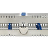Provides a compact solution for organizing and protecting dental instruments during sterilization.