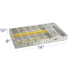 Measures 14″ x 8″ x 1¼″. | 7160843