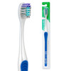 Soft bristles gently clean teeth and gumline.