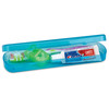 101781 | Hinged, hard plastic cases measure 8¼"L x 2⅛"W x 1⅛"H inside. Vented, locking design in assorted jewel-tone colors.