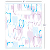 8 x 10 Tooth Outline Scatter Print Bags