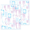 8 x 10 Tooth Outline Scatter Print Bags 100/Pack