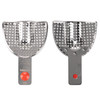 7019119 | Perma-Lock Stainless Steel Impression Tray No.3 Small Upper | Trays have a permanently attached button on each handle for quick size identification.