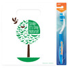 1109614 | Practicon 7 ¾ x 9 Only Natural Bags 100/Pack | Patient care bags feature the image of a tree representing nature. The words, 'Smile - Its's only Natural!' are written in white in the top right quadrant of the tree.