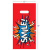 6 x 12 Electric Smile Bags