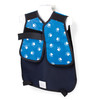 Reversible Apron Hanger | Heavy-duty white acrylic stands up to heavy aprons and years of use.