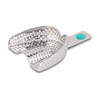 ASA Dental No.5 Large Upper (Green) Perma-Lock Stainless Steel Impression Tray 7019123