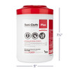 Sani-Cloth Plus Wipes 160/Canister | Fresh scent. 6" x 6¾". EPA registered. 160 towels per canister.