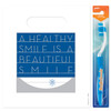 1109618 | 7 ¾ x 9 Beautiful Smile Bags 100/Pack | Patient care bags feature saying, 'A healthy smile is a beautiful smile".