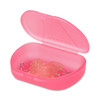 Translucent Tropical Retainer Cases | Feature a precise snap closure, a long-lasting continuous hinge, and a vented lid.