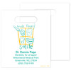 1021742 | 7¾ x 9 Brush Floss B Personalized Bags 1000/Pack