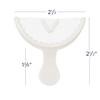7010412 | Polybite Anterior Bite Registration Trays 35/Box | An excellent value. 35 trays per box.
