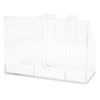 Hygiene Organizer | Stores a canister of wipes, hand sanitizer, and face masks or tissues all in one place.