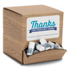 Personalized Cascading Molars Mini Lip Balms 250/Case | Dispenser box included.