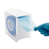 700522 | Our sturdy Clear Easy-Fill Barrier Film Dispenser allows one-handed release of PRACTIfilm and other 4" x 6" barrier film sheets without tipping.