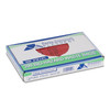 6 X 6 Red Stick-On Waste Bags 200/ Box
