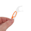 Plackers® Orthopick Flosser Trial Packs 90/Box | All Plackers flossing aids feature Super Tuffloss® dental floss, engineered to slide gently between tight contact points without stretching, shredding or breaking.