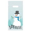 Practicon 6 x 12 Winter Brushing Snowman Bags 100/Pack 11098110