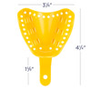 70103106 | Excellent-Lock™ Disposable Ortho Impression Trays Large Upper 50/Pack