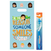 11098114 | 6 x 12 Smiling Memojis Bags | Tough, white 2.8 mil plastic. 100 per pack.