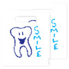 1109644 | 7¾ x 9 Smile Tooth Bags 100/Pack