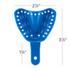 70103110 | Excellent-Lock™ Disposable Ortho Impression Trays Small Upper