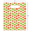 11096122 | Die-cut handles. Tough, biodegradable, white 2.0 mil plastic. 100 per pack.