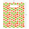 11096122 | Die-cut handles. Tough, biodegradable, white 2.0 mil plastic. 100 per pack.