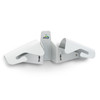 7031381 | TranzForm™ Adjustable Apron Hanger | Angle the shoulder supports for collared or panoramic styles.