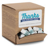 Personalized Tootie Teal Mini Lip Balms 250/Case | 250  0.05 oz. tubes of the same flavor and the same imprint per case.