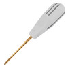 Directa USA Luxator 3MM Titanium Straight 7061048 | Handle shape and size minimize the force needed. 6-1/2" long.