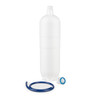 7068621 | Heavy-Duty 2-Liter Water Bottle | High-density polyethylene construction is semi-translucent. Compatible with all water systems and liquids.