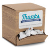 Personalized Colorful Molar Mini Lip Balms 250/Case | Dispenser box included.