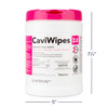 7076832 | CaviWipes 2.0 Towelettes 160/Canister | 6" x 6¾". 160 wipes per canister.