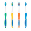 SmileGoods® Adult Deluxe Patient Paks™ 72/Case | Includes A401 SmileGoods toothbrush with an ergonomic non-slip grip and cross-angle bristles.