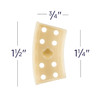 7039716 | Disposable Micro-Tray Impression Trays 50/Box | Heat moldable. 50 per box.