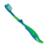SmileGoods® Y264 Child Toothbrushes 72/Box | 26 tufts of soft, flat-trimmed bristles with an extended reach-around tip.