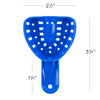 7026972 | Redi-Lock Impression Trays Introductory Kit 60/Pack | Kit includes five trays of each size, 60 total.