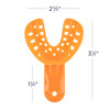 7026972 | Redi-Lock Impression Trays optimize comfort, handling, and alginate retention with extra clearance for ortho patients.