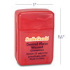 SmileGoods® Cinnamon Waxed Dental Floss 12 yds. | 1-5/8" tall. 72 dispensers per case.